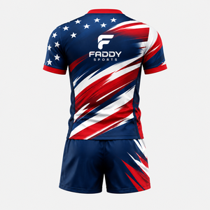 Ensemble d'uniformes de rugby sublimés personnalisés, maillot et short de rugby respirants à séchage rapide, vêtements d'entraînement haute performance, vêtements d'équipe - Product Image 2