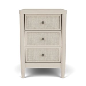 Armoire de classement de bureau en bois blanc avec 3 tiroirs, rangement de bureau fabriqué au Vietnam - Product Image 1