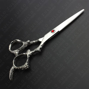 Ciseaux de coiffure de qualité supérieure avec design Dragon, en acier inoxydable, lames de barbier à tranchant aiguisé comme des rasoirs - Product Image 6