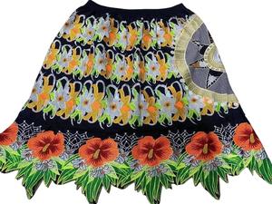 Micronesian Skirt Island Wrap Skirt Tropical Beach Outfit Pacific Island Clothing Cultural Skirt for Women Summer Vacation - Product Image 5
