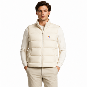 Chaleco acolchado para hombre, diseñado con relleno de calidad, tela ligera y un ajuste cómodo para aventuras al aire libre y uso diario. - Product Image 1
