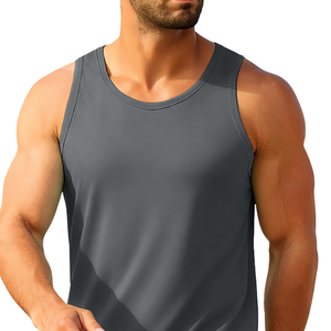 Camiseta sin mangas para hombre, estilo deportivo, producto nuevo, buena calidad y agradable al tacto. - Product Image 2