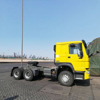 Camion tracteur d'occasion HOWO 371 336 6x4 10 roues Tête de remorque d'occasion Camion tracteur d'occasion