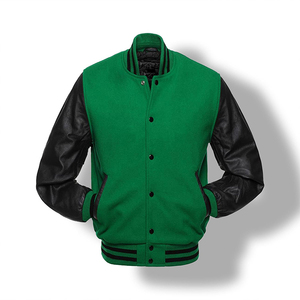 Unisex <b>Winter</b> Varsity Baseball Bomber <b>Jacket</b> College Eco-Friendly Windproof Silk Satin Cotton Shell Custom Color Finished - Product Image 3