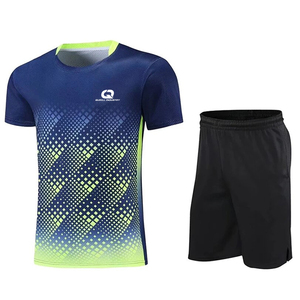 Tenue de tennis durable, extensible, respirante, 100% polyester, personnalisable, style moderne, pour clubs, équipes et sports de plein air - Product Image 1