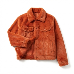 Chaqueta Bomber Casual con Capucha para Hombre, de Cuero y Pana, Estilo Vintage, Impermeable, para Primavera, Diseño Personalizado, Venta al Por Mayor, OEM, con Grabado Frontal - Product Image 4