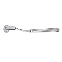 Stainless Steel Wartenberg Pin Wheel Neurological Diagnostic Percussor Skin Roller CE Certified Manual Reusable Hospital Use