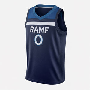 Maillot de basket-ball en mesh pour homme, impression par sublimation personnalisée, logo, uniforme de basket-ball - Product Image 1