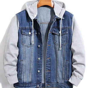 Chaqueta Vaquera Vintage de Invierno de Alta Calidad para Hombre y Mujer con Lavado Ácido y Bordado, Estilo Casual, Transpirable, 100% Algodón - Product Image 1