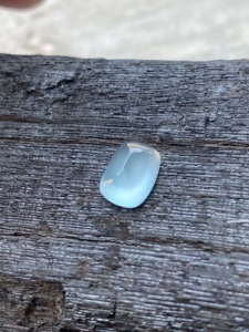 Aigue-marine naturelle 2,53 carats, forme coussin longue, pierre précieuse en vrac, bonne qualité de couleur pour la fabrication de bijoux - Product Image 3