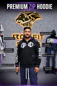 Reset Culture Men's Oversized <b>Zip</b>-<b>Up</b> <b>Hoodie</b> <b>Black</b> Purple Rhinestone Logo Streetwear Hooded Sweatshirt Autumn Wear - Product Image 2