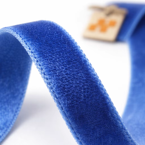 Neelkamal Industries 8mm Shrink-Resistant Woven Single Face Velvet <b>Ribbon</b> Soft Customised Decorative Trim 50 Yards Roll Bulk - Product Image 1