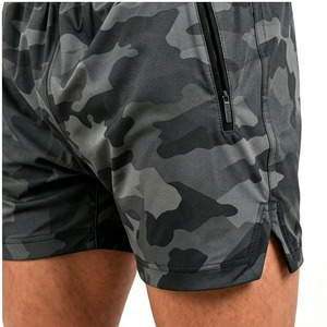 Nueva llegada, top holgado y cómodo, tela jersey premium, corte moderno, tendencias de ropa masculina, atlético, logotipo y diseño personalizados, pantalones cortos de camuflaje. - Product Image 2