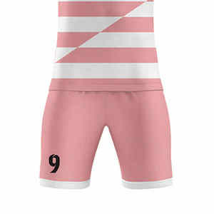 Conjunto Rosa Premium de Camisetas de Fútbol de Secado Rápido, Uniforme de Equipo, Jersey de Fútbol Sostenible y Ecológico 2026, 100% Poliéster - Product Image 5