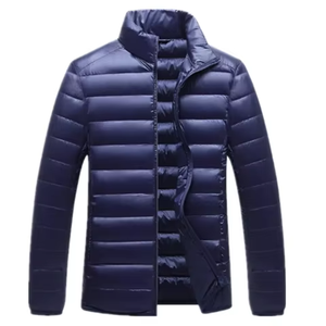 เสื้อแจ็คเก็ตพัฟเฟอร์คุณภาพสูง แห้งเร็ว สวมใส่สบาย สำหรับผู้ชาย ผู้ใหญ่ และเด็ก  ออกแบบสีและโลโก้ได้ตามต้องการ - Product Image 1