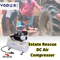 Machine de compression d'air pour camion électrique, camion robuste, sans huile, avec réservoir de 25 litres, 12V DC, résiste aux intempéries