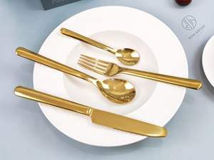 Cubiertos de Lujo Exquisitos para Cena, con Cuchillo y Tenedor para Ensalada, para una Celebración Glamurosa - Product Image 4