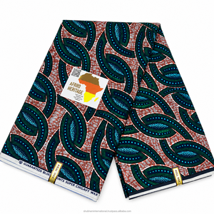 Wholesale Printed Ankara <b>Wax</b> Fabric African Traditional Textile for Clothing Dresses Sewing and Fashion - Product Image 1