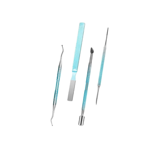 Chiropody Instrument <b>Kit</b> Stainless Steel Podiatry Instrument Set With Leather Case - Product Image 3