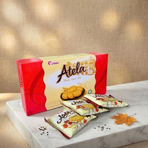 บิสกิตงา ATELA 150 กรัม ขนมปังกรอบรูปวงกลม รสหวาน ผลิตแบบ ODM จากเวียดนาม - Product Image 1