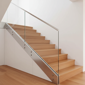 Barandillas Contemporáneas <span class=keywords><strong>de</strong></span> <span class=keywords><strong>Vidrio</strong></span> Templado <span class=keywords><strong>y</strong></span> <span class=keywords><strong>Aluminio</strong></span> <span class=keywords><strong>para</strong></span> Balcón Francés, Barandillas <span class=keywords><strong>para</strong></span> Escaleras con Canal en U <span class=keywords><strong>para</strong></span> Uso en Villas <span class=keywords><strong>y</strong></span> Hoteles, Resistentes al Agua <span class=keywords><strong>y</strong></span> Fáciles <span class=keywords><strong>de</strong></span> Instalar - Product Image 5