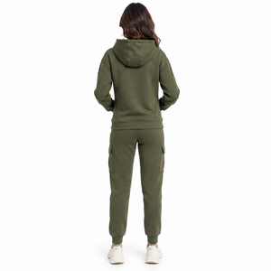 Conjunto Deportivo Informal para Mujer, Ideal para Uso Diario y Fitness, Chaqueta y Pantalones Ligeros, Ajuste Atlético y Cómodo - Product Image 3
