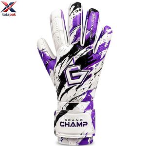 Gants de gardien de but en cuir de haute qualité, paume en latex allemand, logo personnalisé, unisexe, adultes, édition équipe, respirants, antidérapants - Product Image 6