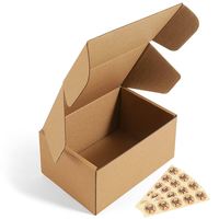 Empaque de Cartón Corrugado Reciclado Ecológico con Diseño Gráfico/Logotipo Personalizado WOOUP, Marcas Sostenibles, Cierre Magnético de Papel