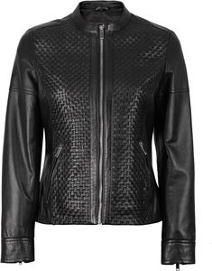 Unisex Black PU Leather Moto <b>Jacket</b> V-neck <b>Half</b> <b>Zip</b> Slim Fit Regular Length Solid Pattern Winter Style Hooded Thick Bamboo Fiber - Product Image 1