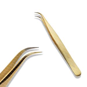 แหนบขนตาเหล็กบริสุทธิ์หลายสีทันสมัยน้ำหนักเบาใช้งานได้อย่างชำนาญราบรื่นและสะดวกสบาย - Product Image 4