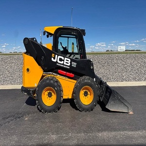 รถตักล้อยาง JCB 330 ได้รับการรับรองมาตรฐาน EPA และ CE เครื่องยนต์ดีเซลแบบตีนตะขาบ สีเหลือง พร้อมส่วนประกอบหลักของเครื่องยนต์ ระยะหมุนเลี้ยวสั้น - Product Image 6