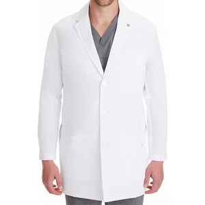 เสื้อกาวน์แล็บคุณภาพพรีเมียม แขนยาว แบบยูนิเซ็กซ์ - Product Image 6