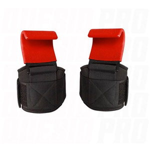 Ganchos de Levantamiento de Pesas para Gimnasio, Ajustables, Antideslizantes, de Acero, con Soporte para Muñeca, Correas de Levantamiento de Pesas Resistentes, Compresión Duradera - Product Image 3