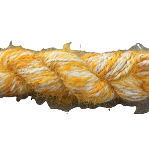 Vente en gros 100% fil de soie blanc naturel écologique non teint anneau filé brut pour tricoter à la main tissage recyclé broderie teint - Product Image 3