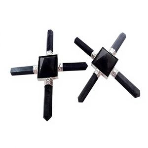 Pirámide de Aventurina Azul, Generador de Energía de Cristal, Herramienta Tallada en Piedra Preciosa para Sanación Metafísica, Reiki, Nueva Era, Gujarat - Product Image 1