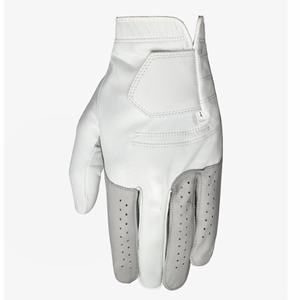 Guante de Golf con Logotipo Personalizado OEM ODM Deportivo Anti-UV Antideslizante Transpirable que Absorbe la Humedad Duradero Impreso para Mano Izquierda de Cuero Genuino - Product Image 4