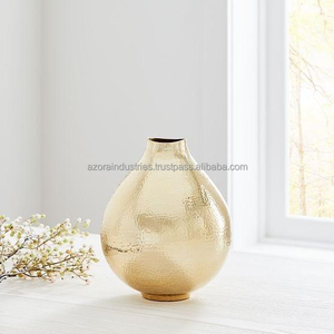 Florero de aluminio de estilo contemporáneo Elegante y duradero Piso de aluminio decorativo para el hogar Oficina por Azora Industries - Product Image 5