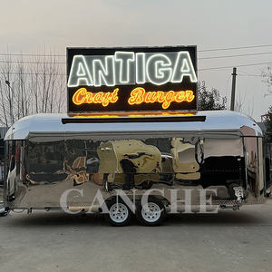 Remolque de catering de calle Popular a precio de fábrica, camión de comida móvil, remolque de comida - Product Image 3