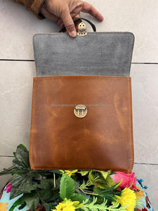 Bolso cruzado de cuero para mujer, bandolera de piel de Animal, elegante - Product Image 6