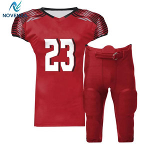 Uniforme de Fútbol Americano de Alto Rendimiento, Diseño Flexible, Tela Transpirable, Ideal para Uso en Equipos Escolares, Universitarios y de Club - Product Image 1
