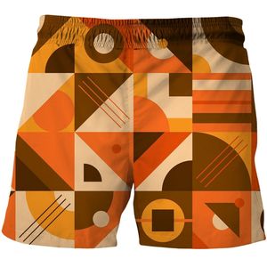 Shorts de bain pour hommes personnalisés à séchage rapide, respirants et légers, pour la plage, le surf, l'entraînement en piscine et les vacances - Product Image 3
