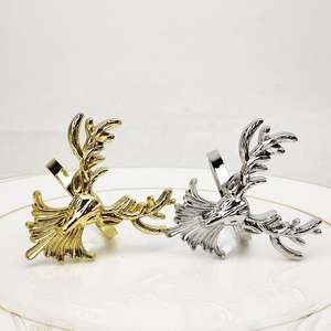 Anillos Decorativos Premium para Servilletas de Mesa, Diseño Moderno y Elegante, Perfectos para Banquetes de Boda, Hoteles y Uso Doméstico - Product Image 2