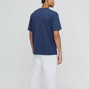 Camiseta Deportiva de Algodón de Alta Calidad para Hombre, 230 g/m², con Logotipo Personalizado, Corte Holgado, Estilo Cuadrado, Tejido de Punto Grueso, para Verano - Product Image 6