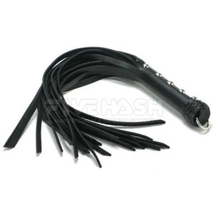Flogger de Cuero Hecho a Mano con Tiras de Cuero de Textura Suave y Mango Resistente, Flogger de Cuero Liso para Uso Diario - Product Image 5
