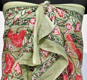 Pareos de Playa con Estampado Floral, 100% Rayón, Personalizados, Suaves, para Mujer, Venta al Por Mayor - Product Image 5