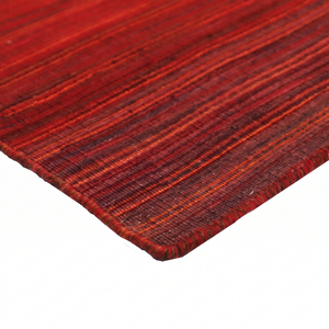 DECORDEC Deep <b>Red</b> <b>Wool</b> Tonal Textured Rug Burgundy Rust Solid Non-Slip Eco-Friendly Modern Carpet for Living Room Hotel Bathroom - Product Image 6