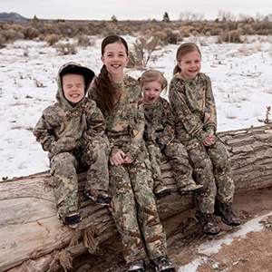 Sudadera con capucha extragrande y corte holgado para mujer, personalizada, cálida, para caza, ropa de exterior, venta al por mayor - Product Image 4