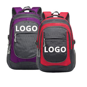 Mochila Impermeable para Portátil con Logotipo Personalizado, Mochila de Viaje para la Universidad y Negocios, Bolsa de Poliéster con Múltiples Compartimentos para Hombres y Mujeres - Product Image 1
