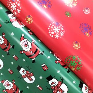 Fabricant personnalisé élégant rouleau jumbo papier d'emballage cadeau de Noël de luxe écologique - Product Image 4