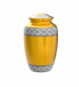 Urne de crémation en métal au design moderne Urnes pour adultes pour cendres humaines Urnes de crémation disponibles à un prix abordable - Product Image 6